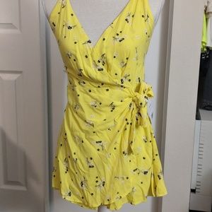 Free people floral romper